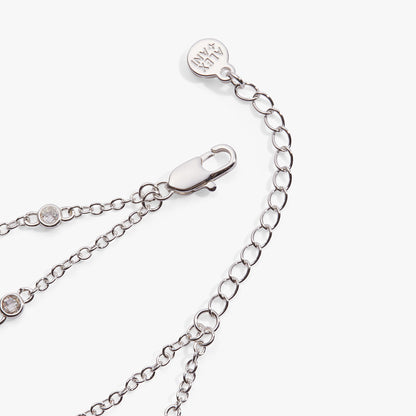 Mama Infinity Chain Double Strand Bracelet